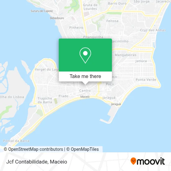 Jcf Contabilidade map