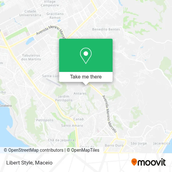 Libert Style map