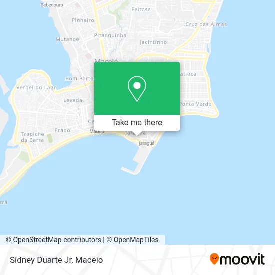 Sidney Duarte Jr map