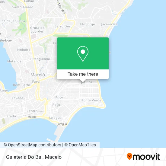 Galeteria Do Bal map