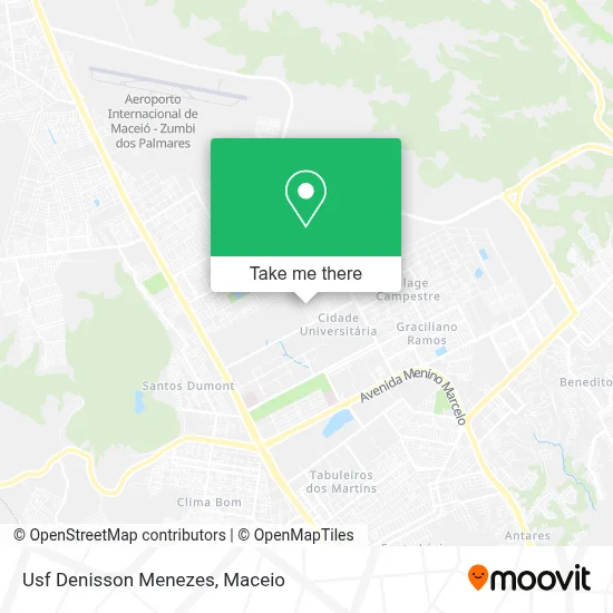 Usf Denisson Menezes map