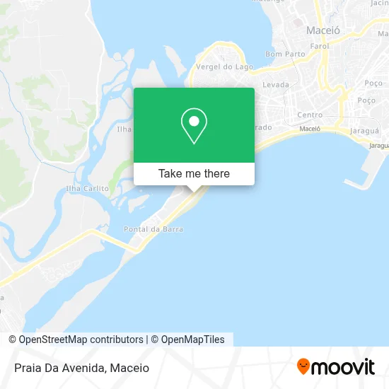 Praia Da Avenida map