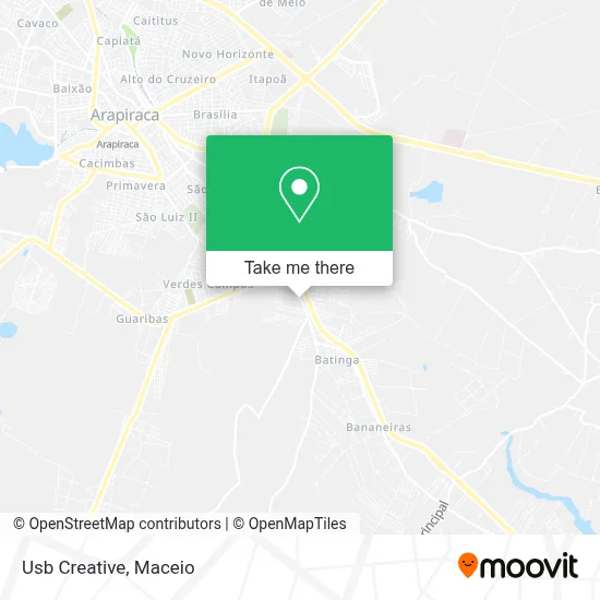 Usb Creative map