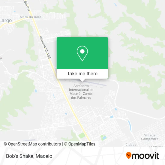Bob's Shake map