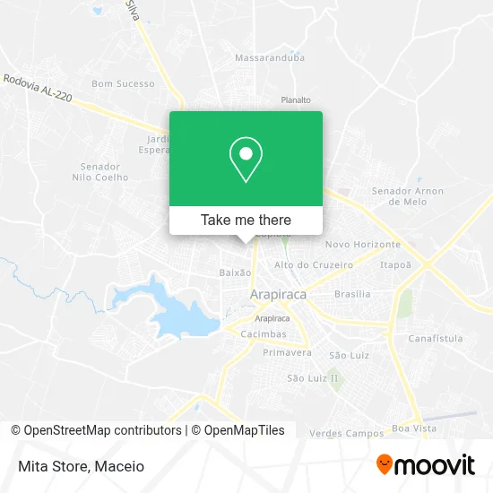 Mita Store map