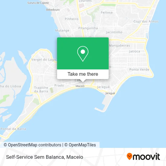 Self-Service Sem Balanca map