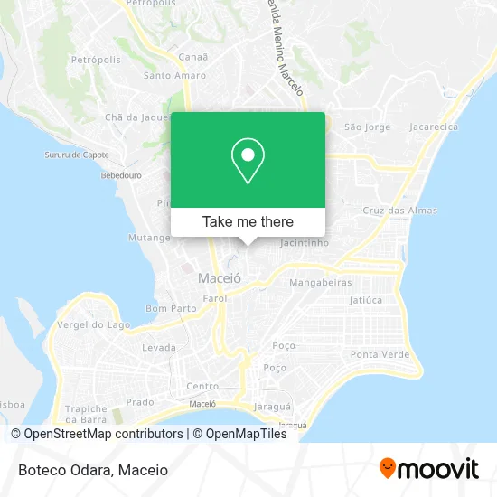 Boteco Odara map
