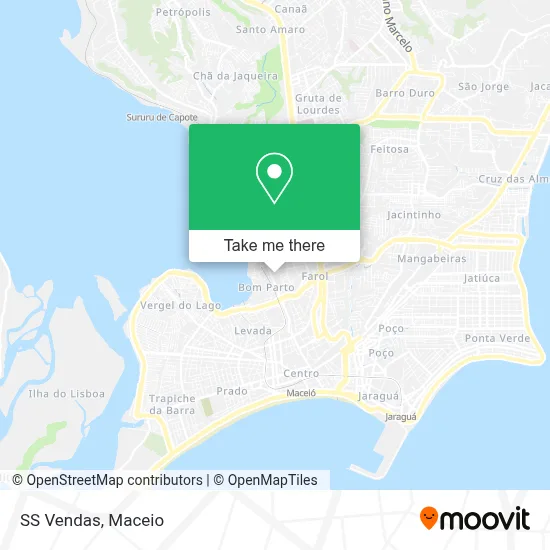 SS Vendas map