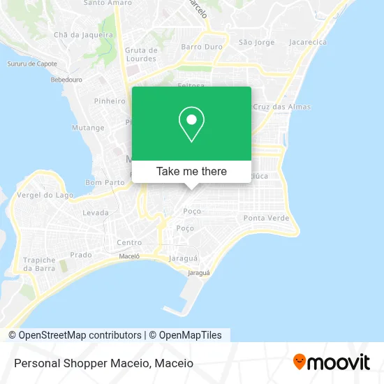 Personal Shopper Maceio map