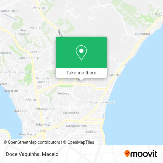 Doce Vaquinha map