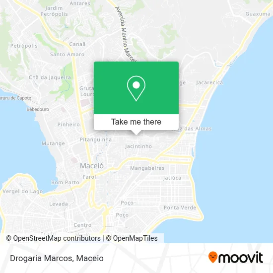 Drogaria Marcos map
