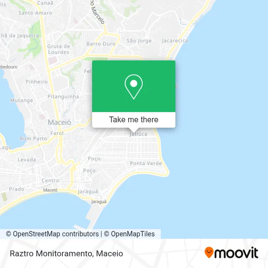 Raztro Monitoramento map