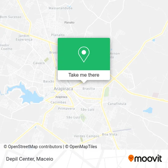 Depil Center map
