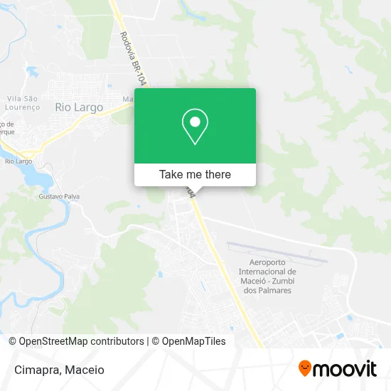 Cimapra map