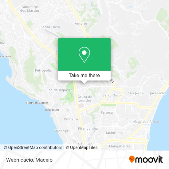 Webnicacio map