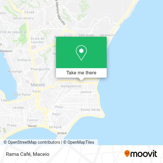 Rama Café map