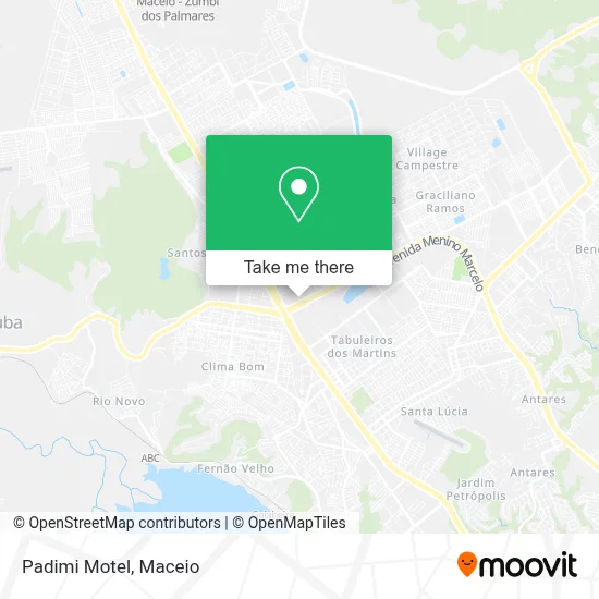 Padimi Motel map