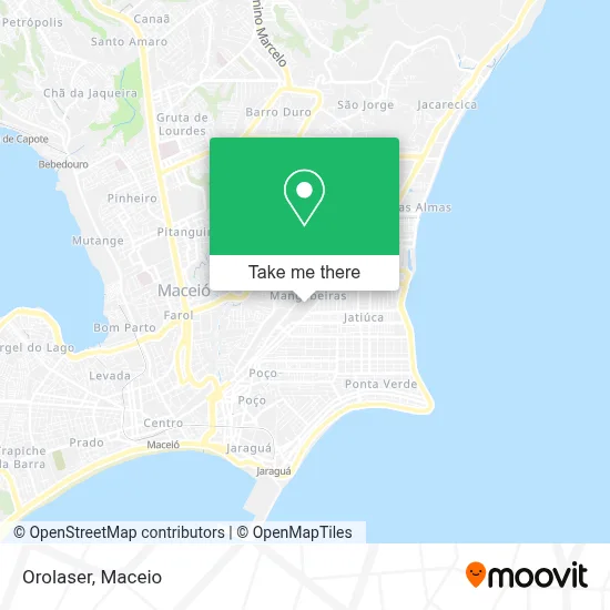 Orolaser map