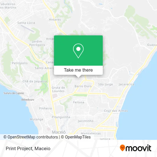 Print Project map