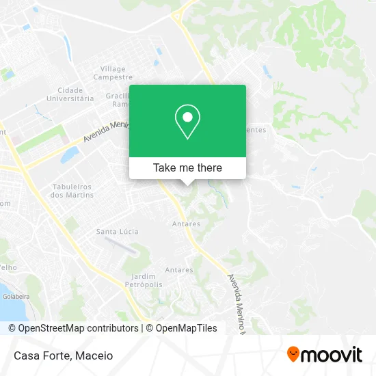 Casa Forte map