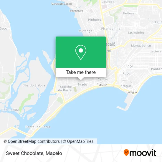 Sweet Chocolate map