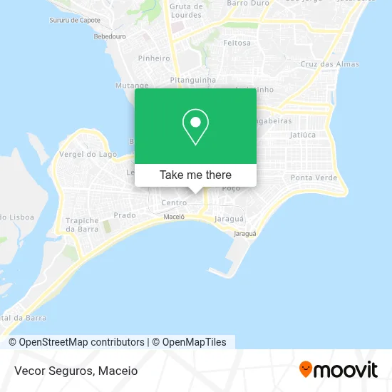 Vecor Seguros map
