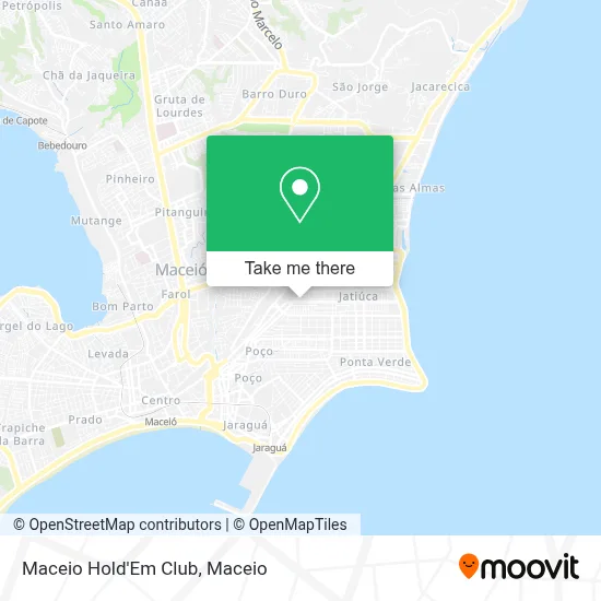 Maceio Hold'Em Club map