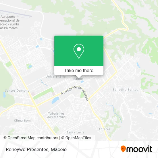 Roneywd Presentes map
