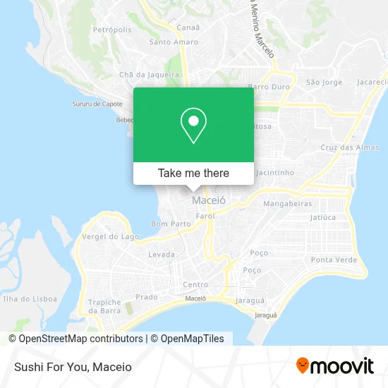 Sushi For You map