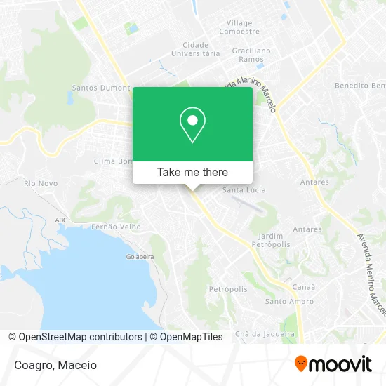 Coagro map