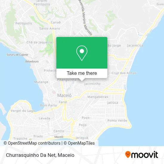 Churrasquinho Da Net map