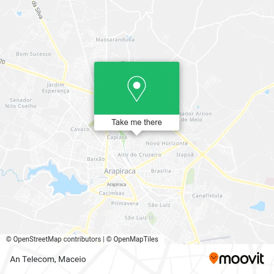 An Telecom map