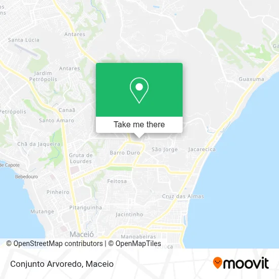 Conjunto Arvoredo map