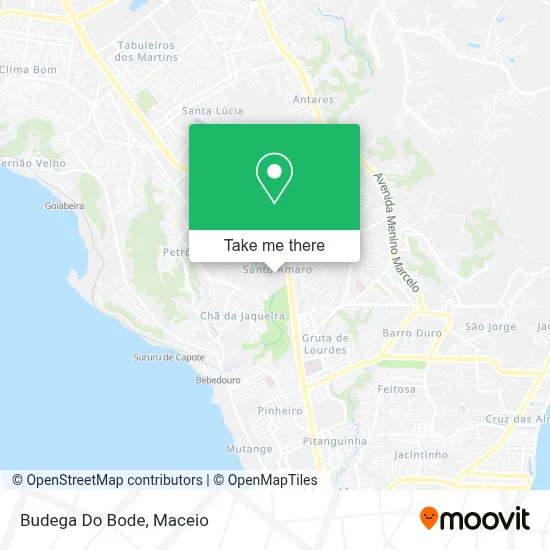 Budega Do Bode map