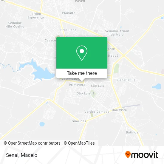Senai map