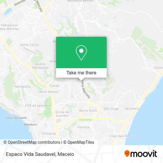 Espaco Vida Saudavel map