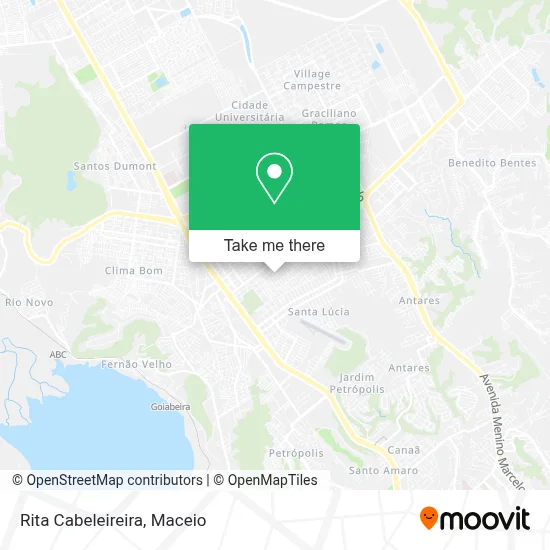Rita Cabeleireira map