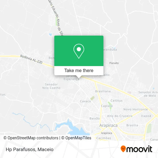 Hp Parafusos map