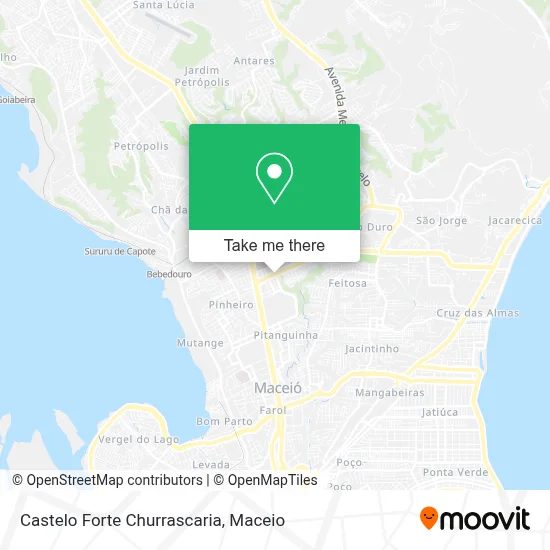 Castelo Forte Churrascaria map