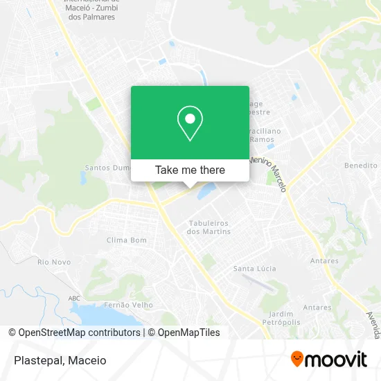 Plastepal map