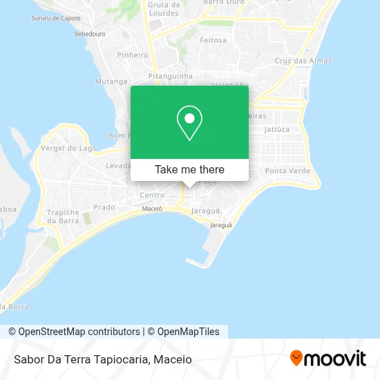 Sabor Da Terra Tapiocaria map