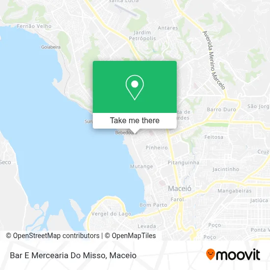 Bar E Mercearia Do Misso map