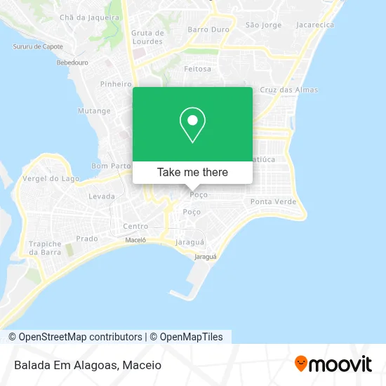 Balada Em Alagoas map