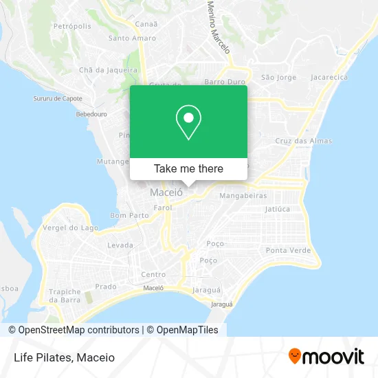 Life Pilates map