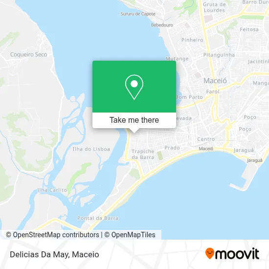 Delicias Da May map