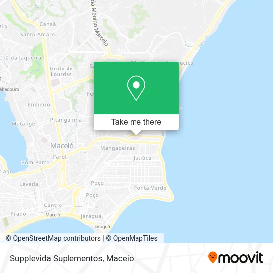Supplevida Suplementos map