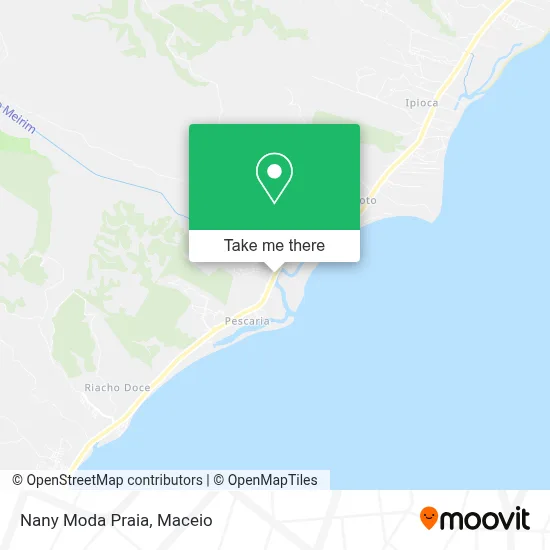 Nany Moda Praia map