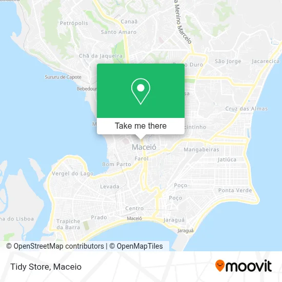 Tidy Store map