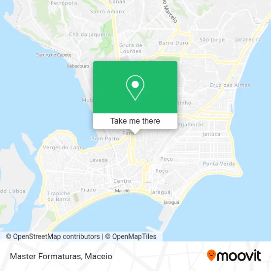 Master Formaturas map