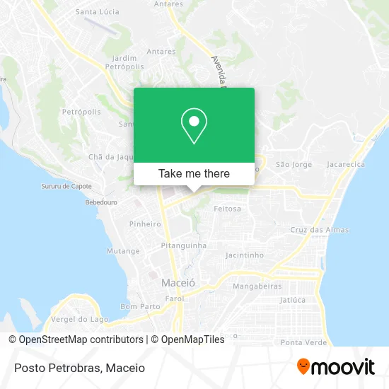 Posto Petrobras map